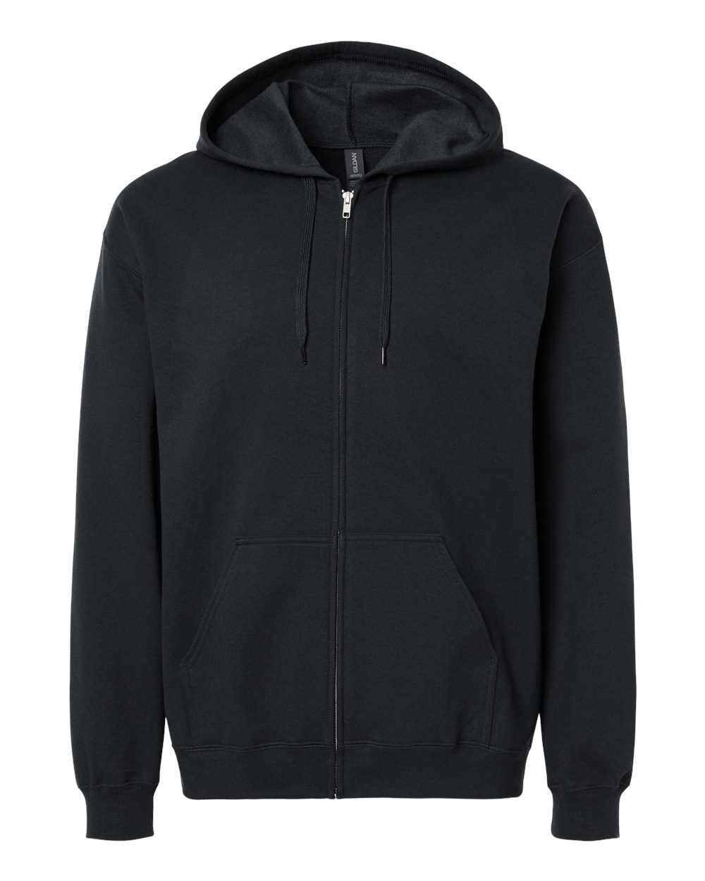 Gildan Softstyle Full-Zip Hoodie - Black