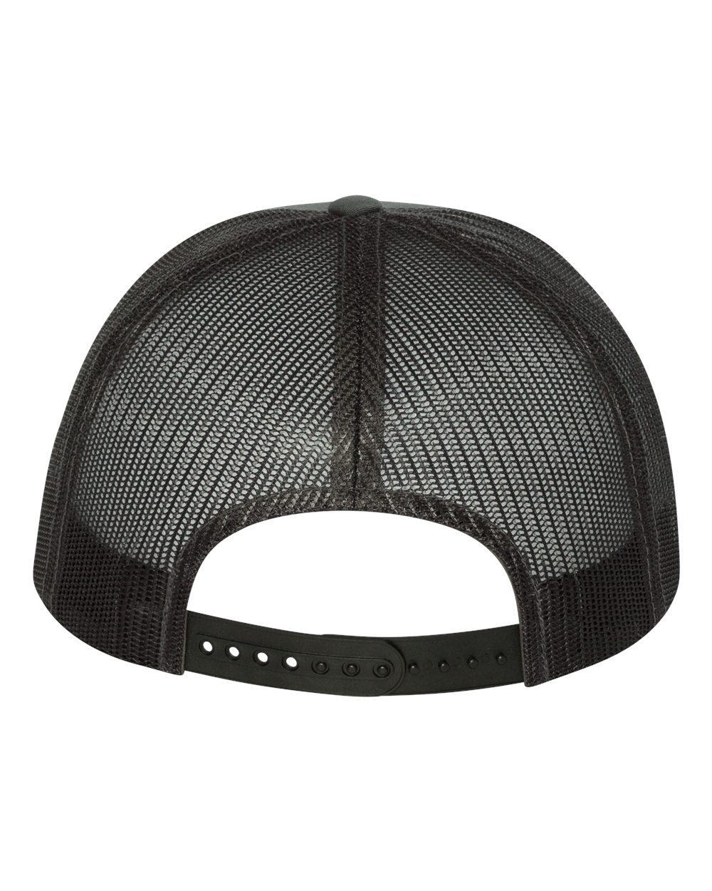 Classic Trucker Hat Flatbill - Charcoal