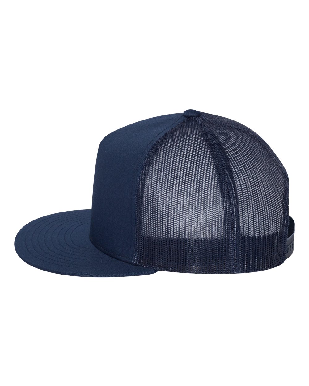 Classic Trucker Hat Flatbill - Navy